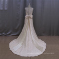 French Lace Slim Mermaid Bridal Gown Beading